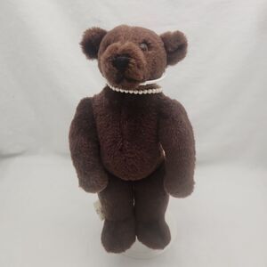 Stuffed Animal Little Folk Bear Tiverton Devon England 1982 Jointed Mohair 13”